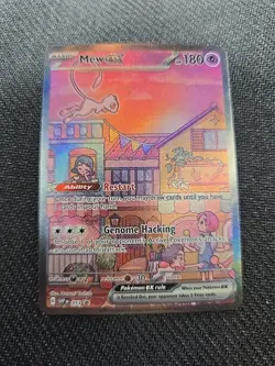 Pokemon TCG Mew EX 053 Scarlet & Violet Promo Holo Full Art NM Condition - Image 1