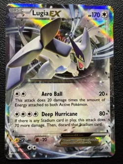 Pokemon Lugia EX Holo - XY - Ancient Origins 68/98 - LP-MP - Image 1
