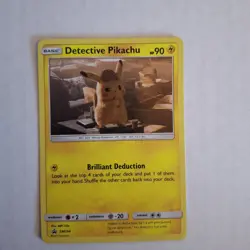 Detective Pikachu - SM194 - Pokemon Sun Moon Black Star Promo Holo Rare - NM - Image 3