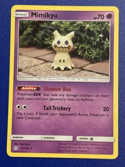Pokemon Mimikyu TCG Card 97/236 Regular Non-Holo - Image 1