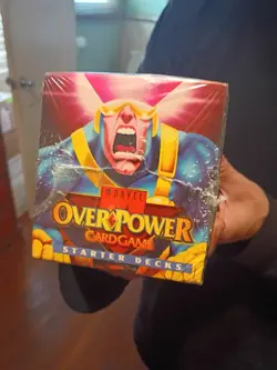 Fleer MARVEL OVERPOWER 12 Starter Decks Factory Sealed 1995 Trading Card Game - Image 4