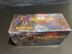 Fleer MARVEL OVERPOWER 12 Starter Decks Factory Sealed 1995 Trading Card Game - Image 1