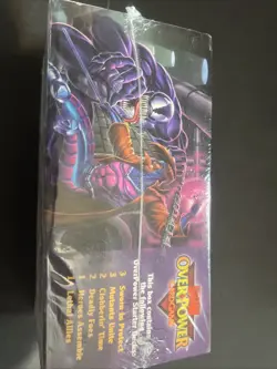 Fleer MARVEL OVERPOWER 12 Starter Decks Factory Sealed 1995 Trading Card Game - Image 3