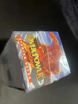 Fleer MARVEL OVERPOWER 12 Starter Decks Factory Sealed 1995 Trading Card Game - Image 4