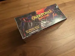 SEALED NEW 1995 Fleer MARVEL OVERPOWER 12 Starter Decks Trading Card Game (TCG) - Image 1