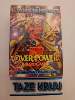 MARVEL OVERPOWER Card Game - SWORN TO PROTECT Starter Deck SEALED 55 Cards CCG - Image 1