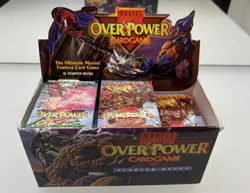 OPEN BOX 1995 Fleer MARVEL OVERPOWER 11 SEALED Starter Decks Trading Card Game - Image 2