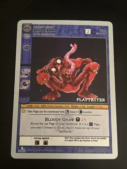 Metazoo Playtester Bloody Bones Nightfall Non Holo 123/163 NM - Image 1