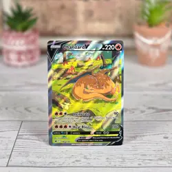 Charizard V SWSH260 Black Star Promo Holo Sword & Shield Promo Pokemon Card - Image 1
