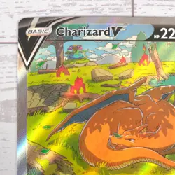 Charizard V SWSH260 Black Star Promo Holo Sword & Shield Promo Pokemon Card - Image 3