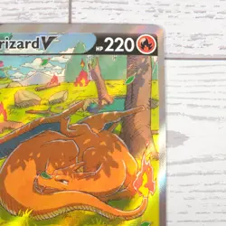 Charizard V SWSH260 Black Star Promo Holo Sword & Shield Promo Pokemon Card - Image 4