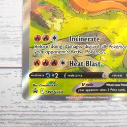 Charizard V SWSH260 Black Star Promo Holo Sword & Shield Promo Pokemon Card - Image 5