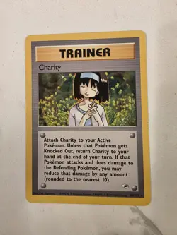 Charity - 99/132 - Pokemon Gym Heroes Unlimited Rare Card WOTC - LP - Image 1
