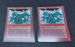 Magic The Gathering Vintage Ice Age Complete Set 383 cards w/ Glossy NM/LP MTG - Image 2