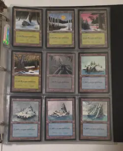 Magic The Gathering Vintage Ice Age Complete Set 383 cards w/ Glossy NM/LP MTG - Image 5