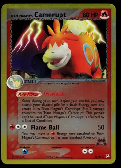 Pokemon Card - Team Magma's Camerupt Team Magma vs Aqua 19/95 Rare Reverse Holo - Image 1