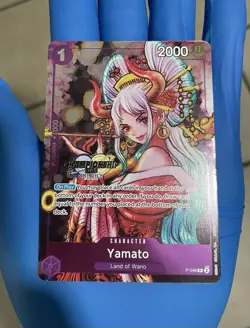 Yamato Championship 2024 Event Pack P-046 PR Promo Card One Piece Tcg Luffy - Image 1