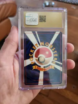 (POP 5) CGC 10 PRISTINE Switch Trainer Japanese Pokemon Base Set Card 1996 - Image 3