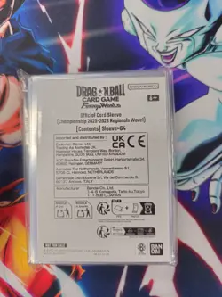 Dragon Ball Super Card Game Fusion World Championship 2025 Regional GOKU Sleeves - Image 2