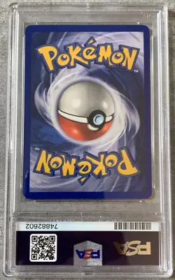 Pokemon Card Shadowless Rattata PSA 9 Mint, Base Set #61, WOTC 1999 - Image 5