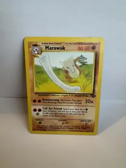 Marowak 39/64 Jungle Set Original Pokemon Card 1999 Non Holo Rare 1st Edition - Image 1