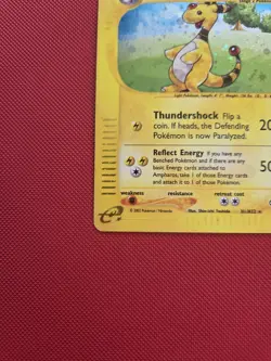 Ampharos Holo Rare H1/H32 Aquapolis Pokemon Card 2002 E Reader WoTC - Image 5