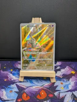 Mimikyu SVP075 Paldean Fates Black Star Promo Pokemon TCG Card - Image 1