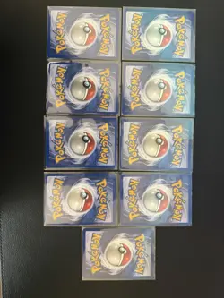 Pokemon TCG Card Lot Vintage Holos English Base Set 2 MP - Image 5