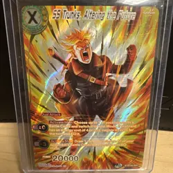 SS Trunks Altering the Future BT13-093 SPR Foil Dragon Ball Super Card Game NM - Image 1