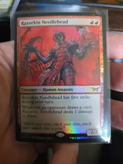 Razorkin Needlehead - Foil - Duskmourn: House of Horrors (MTG) - Image 2