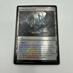 Demolition Field The Brothers' War Foil NM MTG Magic the Gathering - Image 1