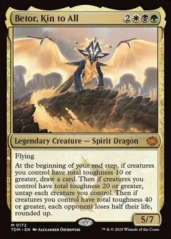 1x Betor, Kin to All MTG Tarkir: Dragonstorm NM Magic Regular - Image 1