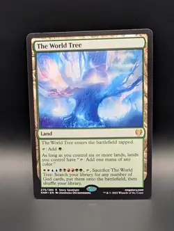 MTG - The World Tree - Land (G) - KHM #275 - Rare - Image 1