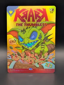 MTG - Krark, the Thumbless - FOIL - Legendary Creature - SLD #1543 - Rare - Image 1