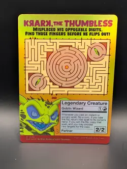 MTG - Krark, the Thumbless - FOIL - Legendary Creature - SLD #1543 - Rare - Image 2
