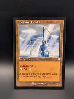 MTG - Darksteel Citadel - RETRO FRAME - Artifact Land (C) - BRC #180 - UC - Image 1