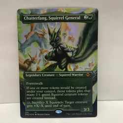 Chatterfang, Squirrel General (Borderless) Modern Horizons 2 Foil (Near Mint) - Image 1