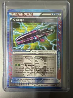 Pokemon TCG G Scope 93/101 Plasma Blast ACE SPEC Trainer Card Holo Ultra Rare LP - Image 1