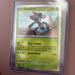 Pokemon TCG Genesect 008/094 Phantasmal Flames Best Buy Stamped Promo - Image 1