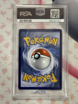 2013 POKEMON BLACK & WHITE LEGENDARY TREASURES RESHIRAM HOLO 28/113 PSA 10 - Image 3