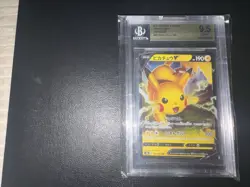 Pokemon 2021 Pikachu V 45/184 Vmax Climax Japanese Beckett 9.5 - Image 1