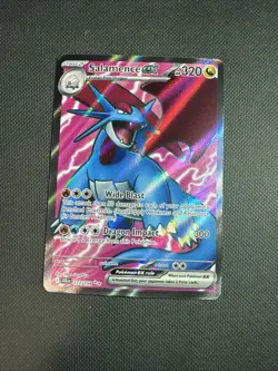 Pokemon TCG Salamence Ex Ultra Rare 177/159 Journey Together Near Mint - Image 1