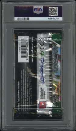 Pokemon Evolving Skies Rayquaza Art Booster Pack Sealed PSA 9 MINT - Image 2