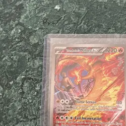 Pokemon TCG Team Rockets Moltres EX 229/182 SV10:DESTINED Rivals Mint Condition - Image 2