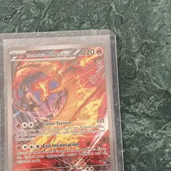 Pokemon TCG Team Rockets Moltres EX 229/182 SV10:DESTINED Rivals Mint Condition - Image 3