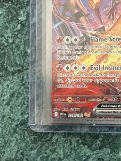 Pokemon TCG Team Rockets Moltres EX 229/182 SV10:DESTINED Rivals Mint Condition - Image 5