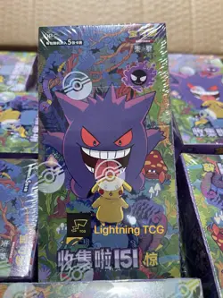 In Stock Pokemon TCG Chinese Collect 151 Surprise Slim boxes Gengar - Image 1