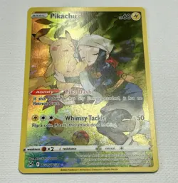 Pikachu TG05/TG30 Full Art Trainer Gallery Holo Ultra Rare Swsh11 Pokemon TCG - Image 2