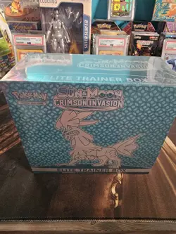 Pokemon SUN AND MOON CRIMSON INVASION Elite Trainer Box ETB New SEALED - Image 1