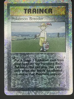 Pokemon Breeder Legendary Collection Rare Reverse Holo 102/110 - Image 1